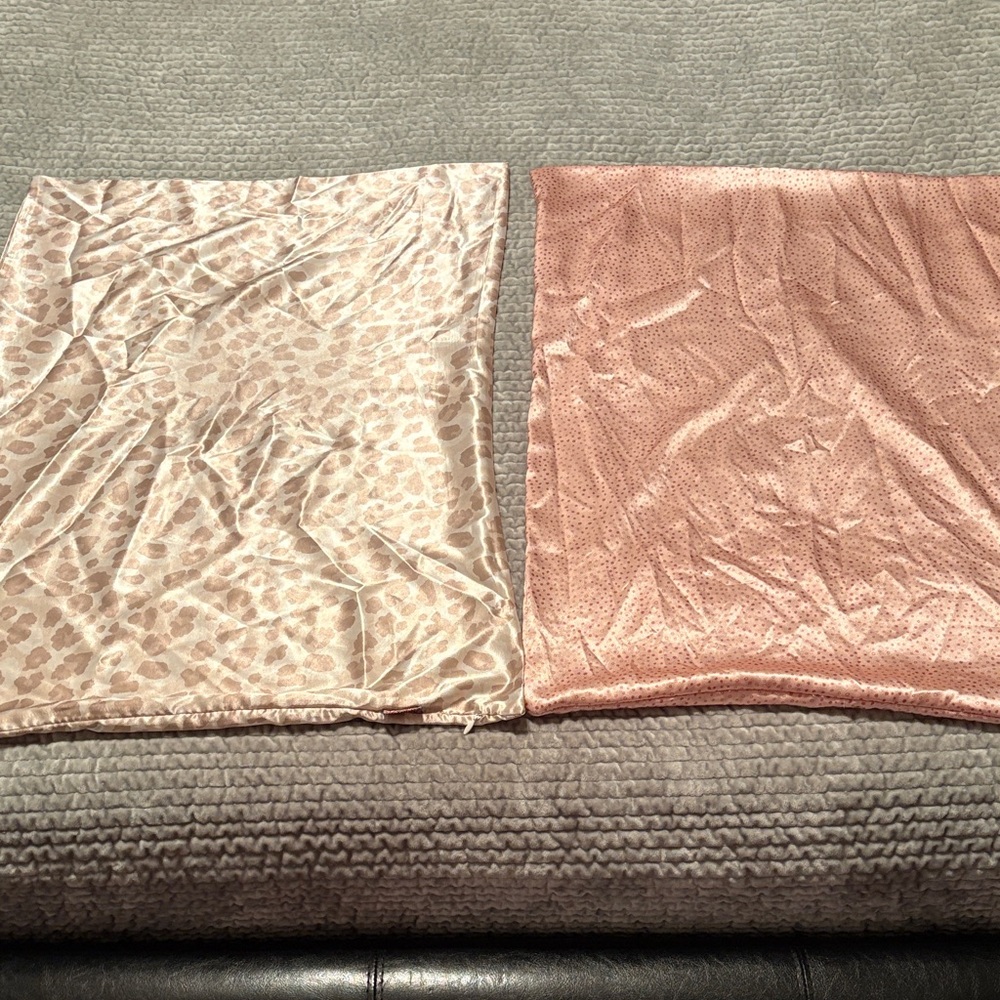 Kitsch Pink and Cream Pillowcases